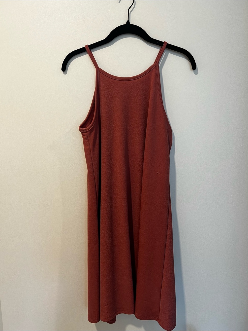 Wildflowers Rust Red Mini Dress